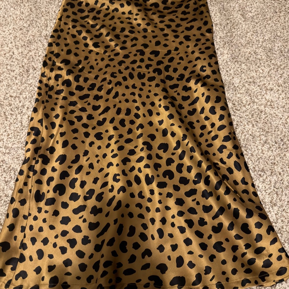 Marianna Hewitt Leopard Print Skirt